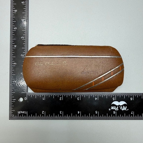 Vintage Gold Filled Wire Eyeglass Parts Case Shuron Durex 1/10 12K Replacement - Picture 5 of 16